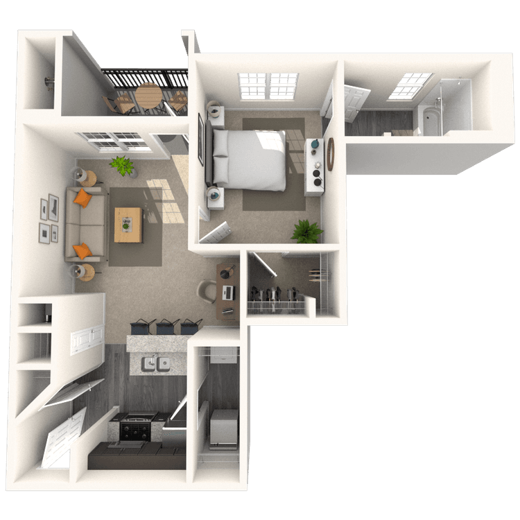 Floorplan image of unit 4938CL3