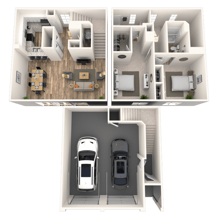 Floorplan image of unit 125
