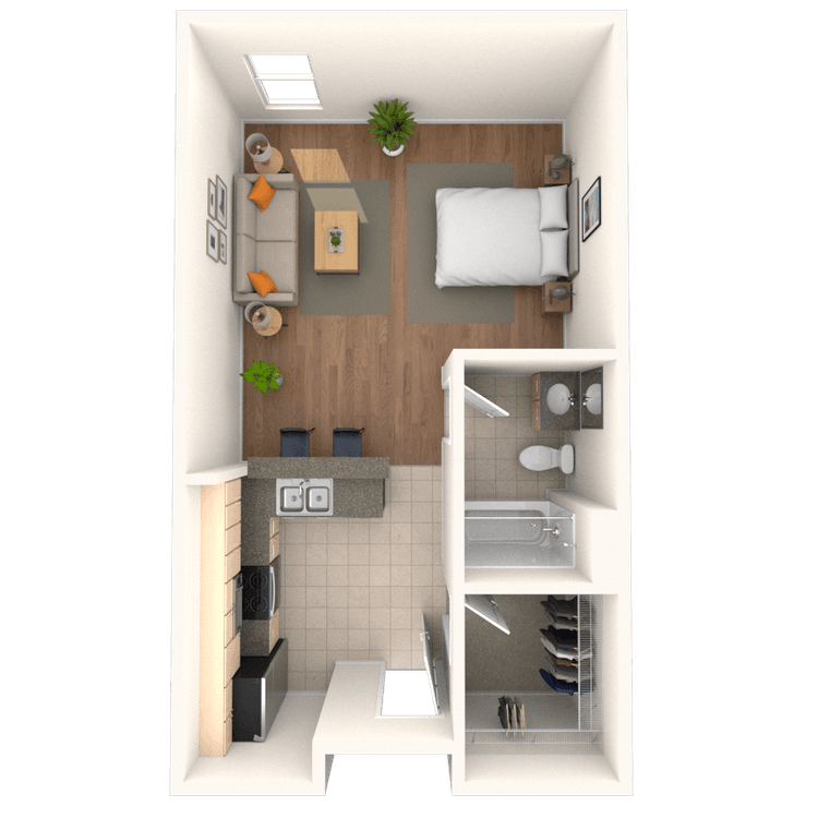 Floorplan image of unit 1130