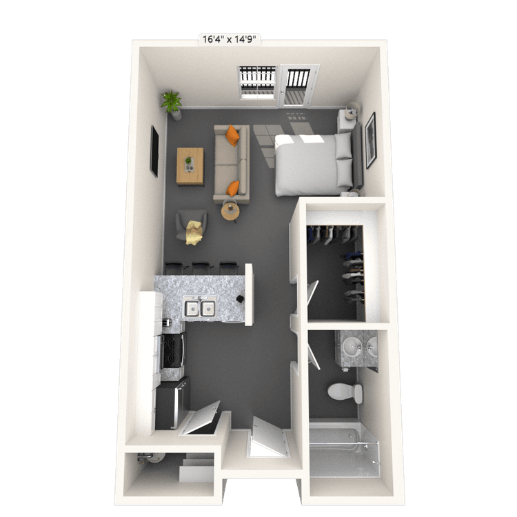Floorplan image of unit 3254