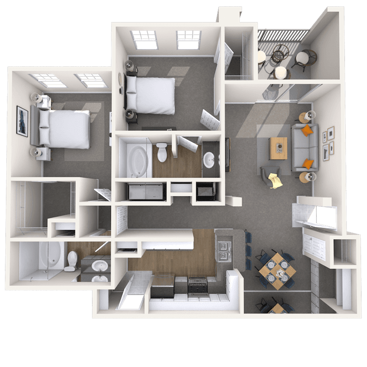 Floorplan image of unit 1212306