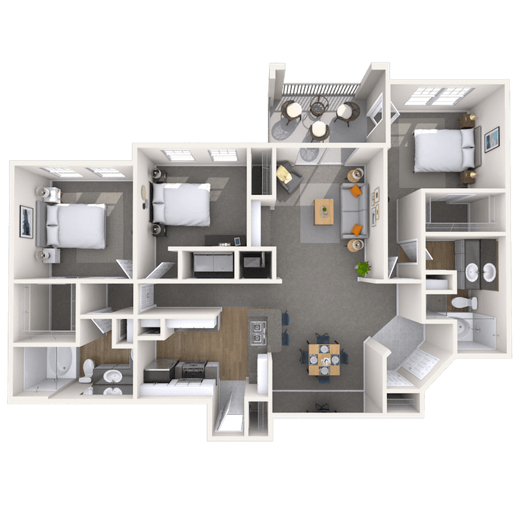 Floorplan image of unit 1818305