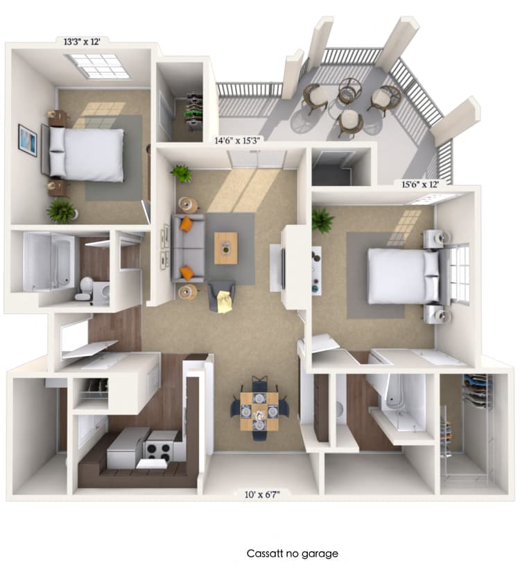 Floorplan image of unit 080834