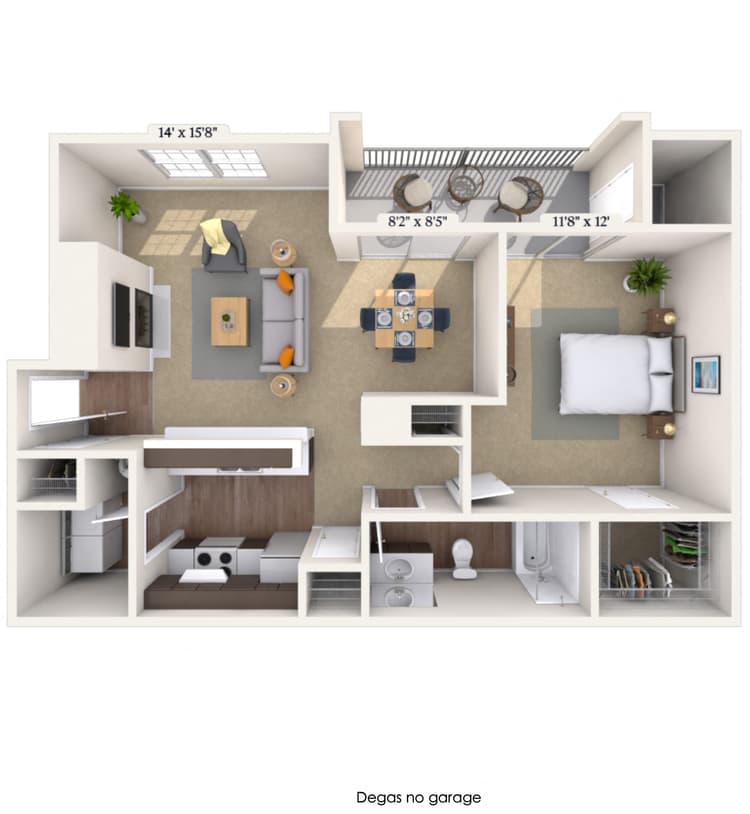 Floorplan image of unit 171736