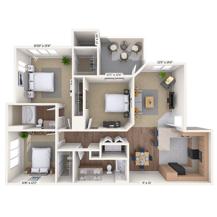 Floorplan image of unit 202024