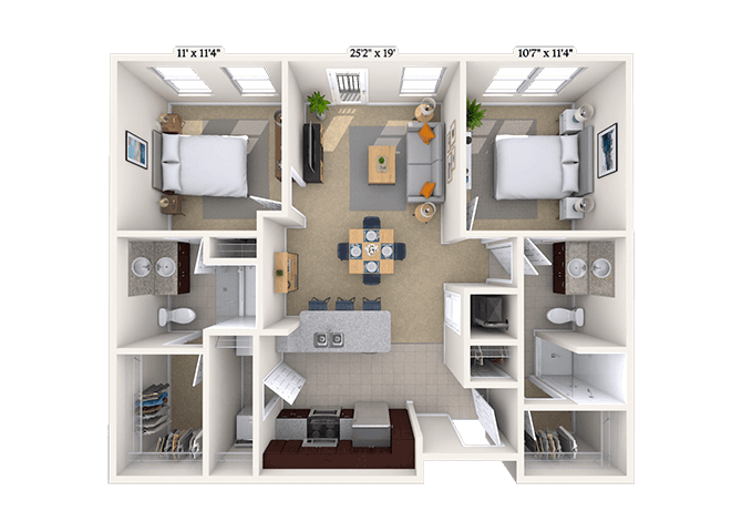 Floorplan image of unit 06-3350