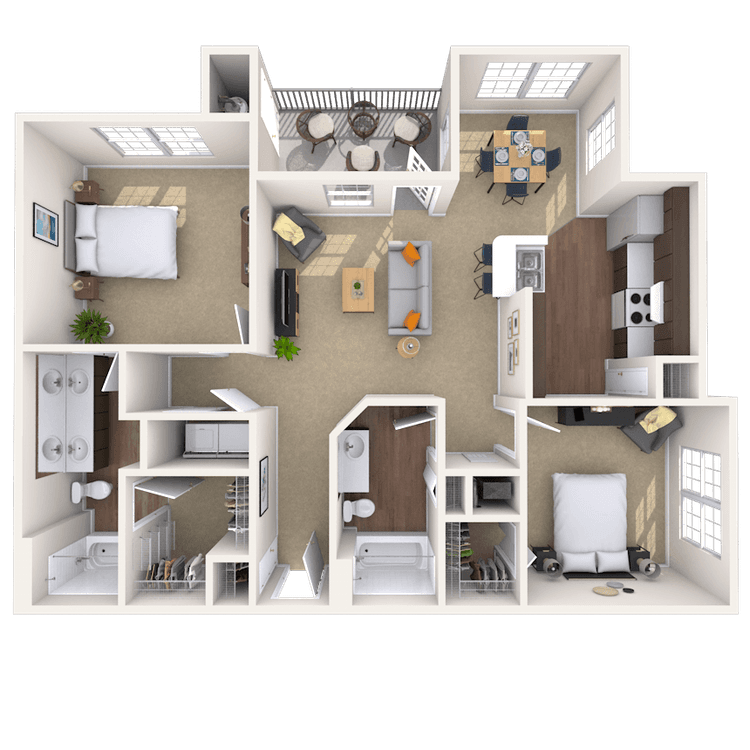 Floorplan image of unit 099207