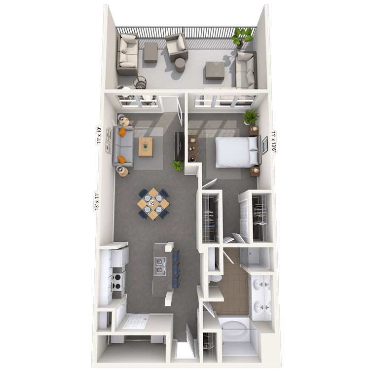 Floorplan image of unit 01209