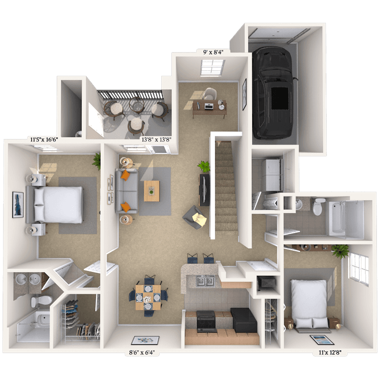Floorplan image of unit 0211123