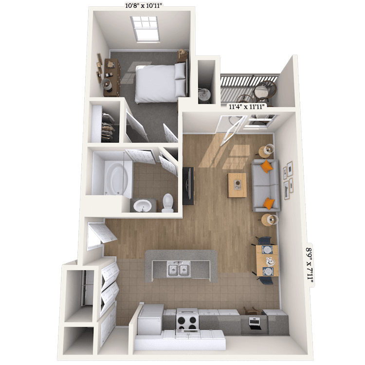 Floorplan image of unit 2727104