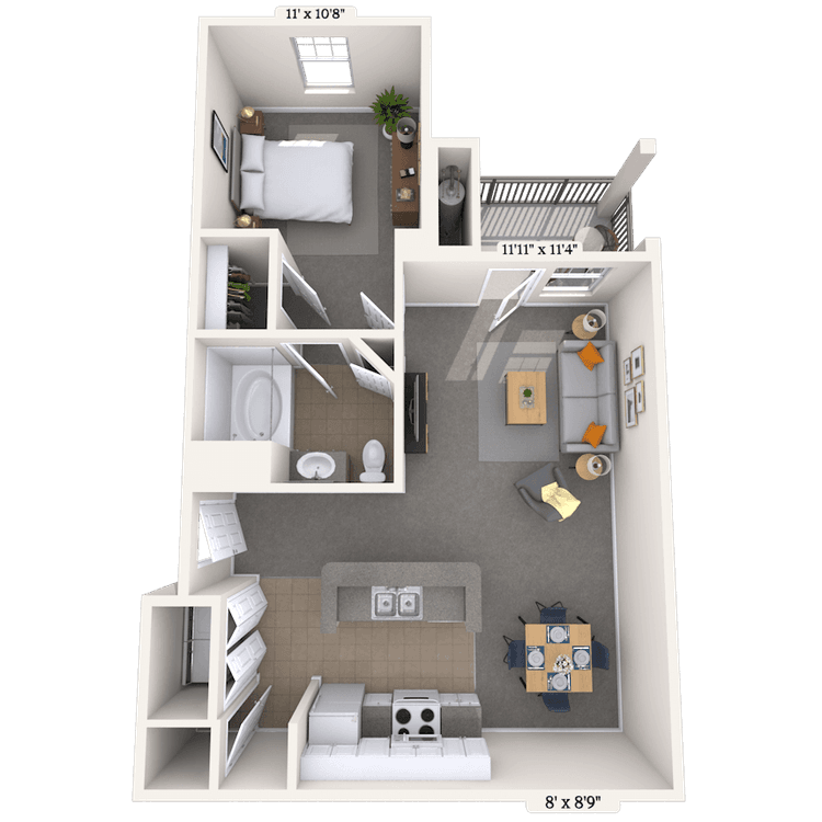 Floorplan image of unit 2020301