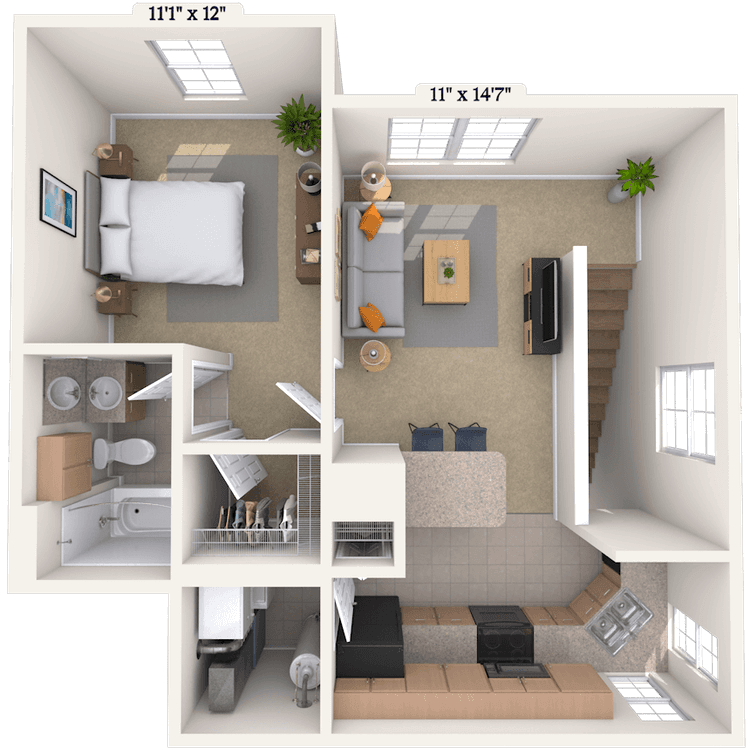 Floorplan image of unit 0101201
