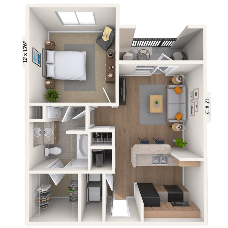 Floorplan image of unit 0101202