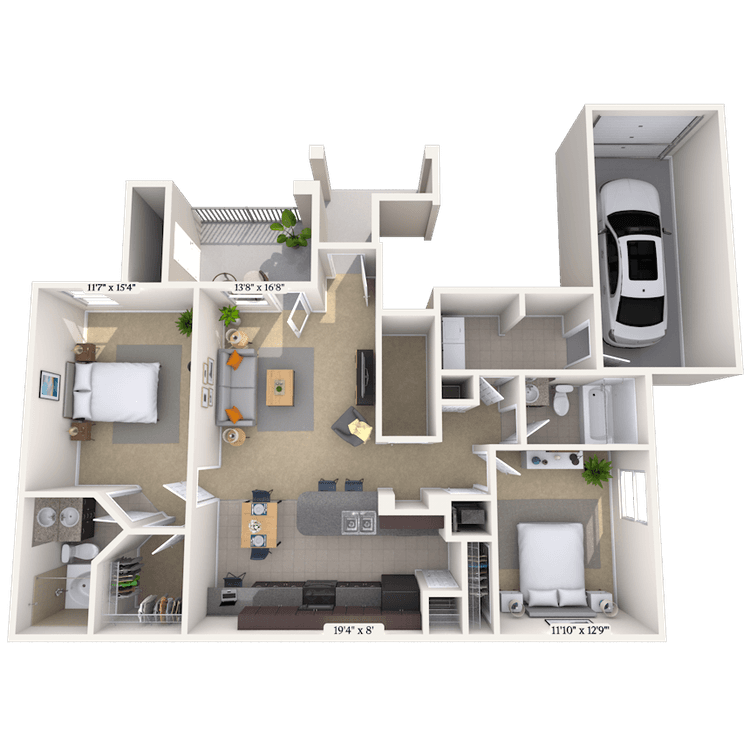 Floorplan image of unit 1818101