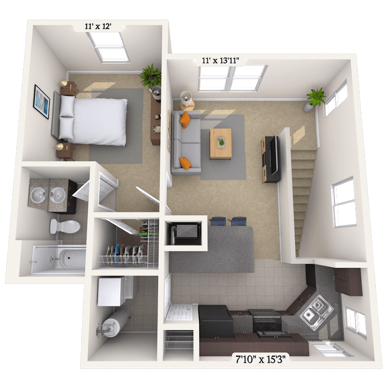 Floorplan image of unit 1919211