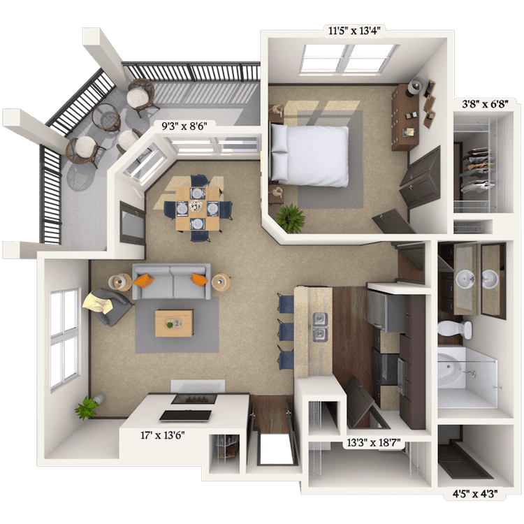 Floorplan image of unit 191914