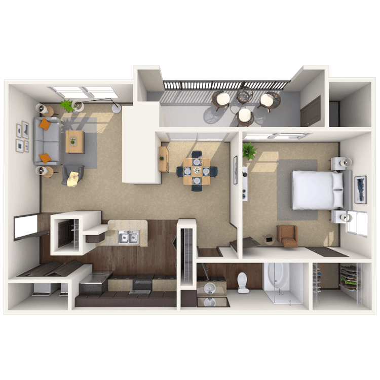 Floorplan image of unit 03321