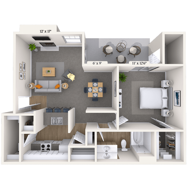 Floorplan image of unit 131313