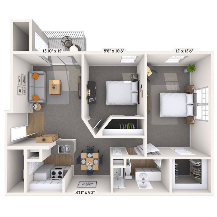 Floorplan image of unit 0808301