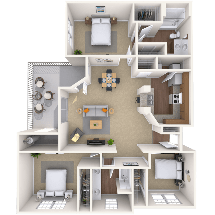 Floorplan image of unit 01620