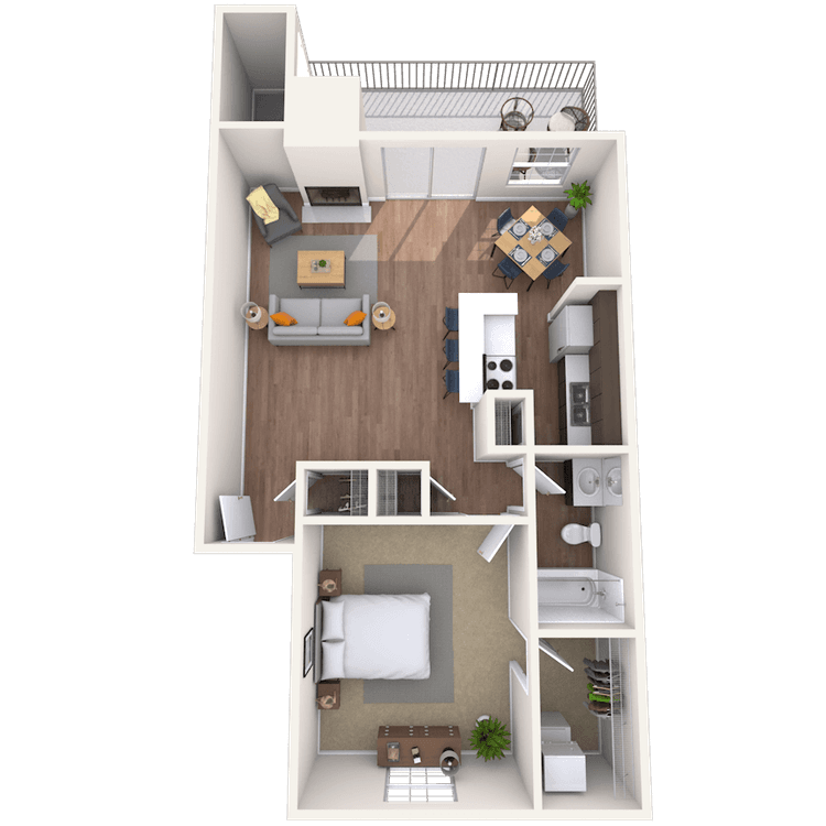 Floorplan image of unit 262601