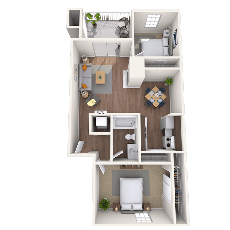 Floorplan image of unit 292905