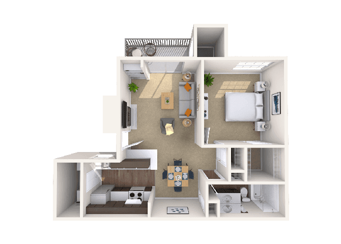 Floorplan image of unit 151501
