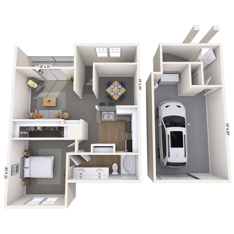 Floorplan image of unit 003311