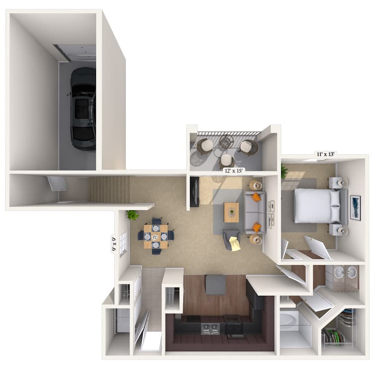 Floorplan image of unit 1202