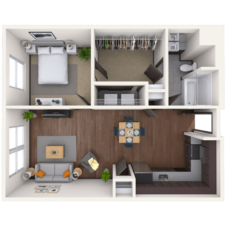 Floorplan image of unit 01324