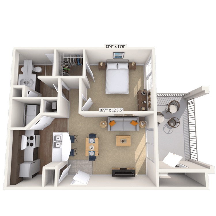 Floorplan image of unit 01010234
