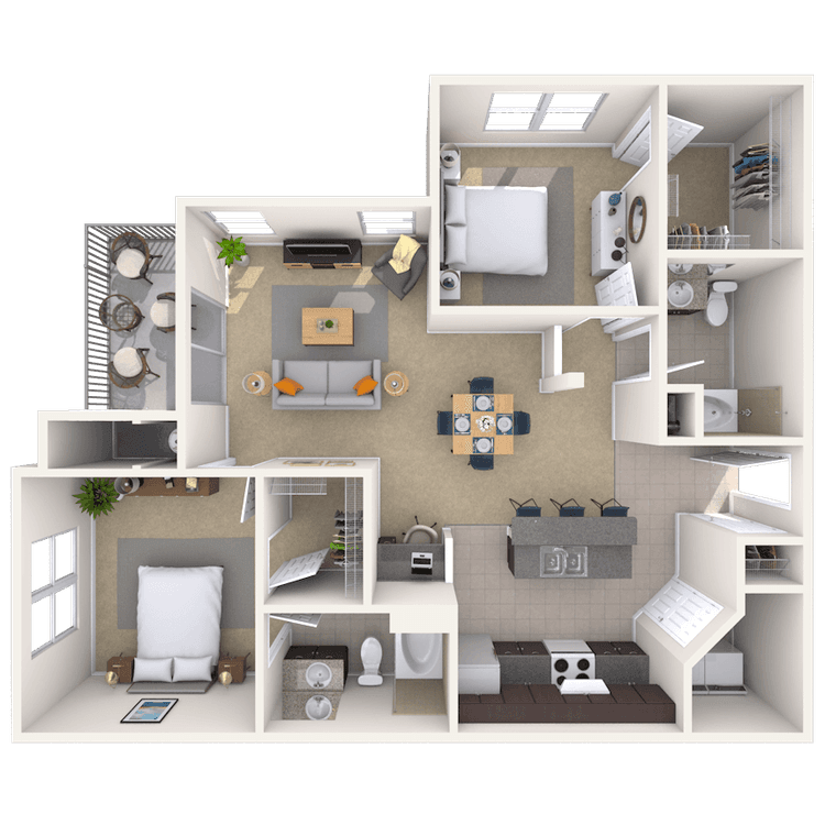 Floorplan image of unit 02202