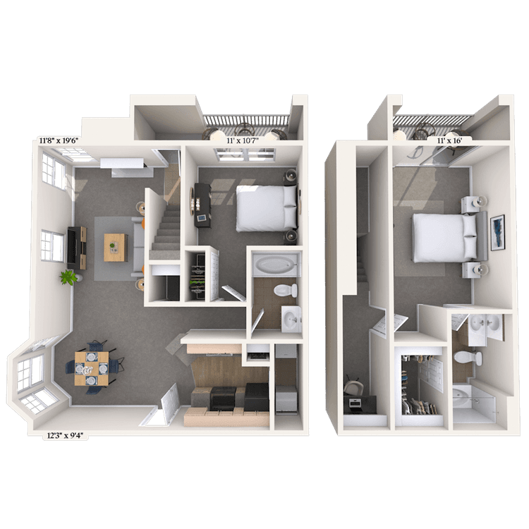 Floorplan image of unit 353510
