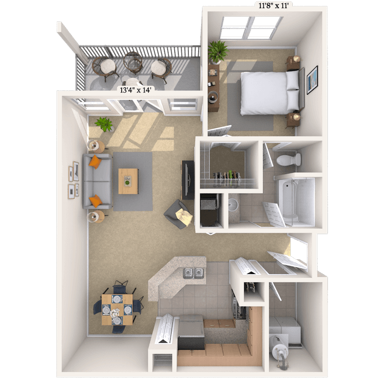 Floorplan image of unit 1313211