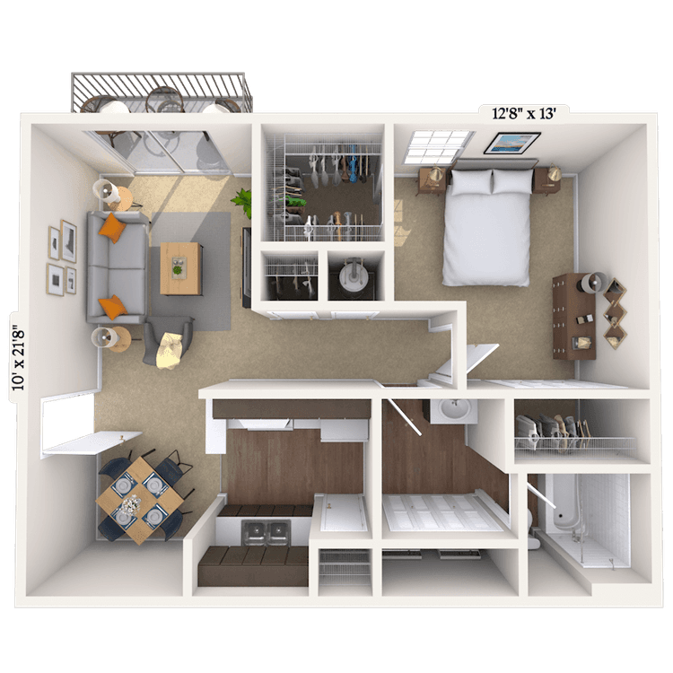 Floorplan image of unit 151515