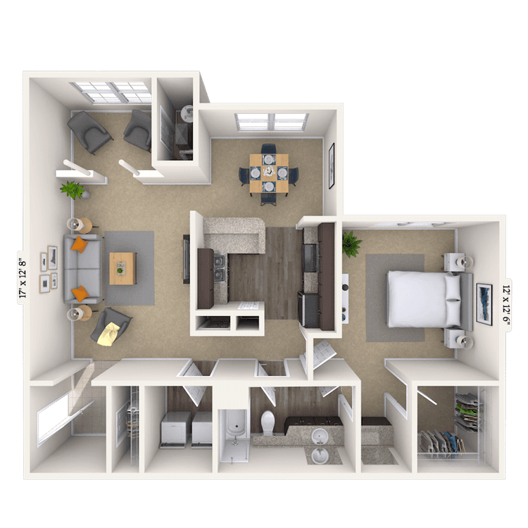 Floorplan image of unit 181825