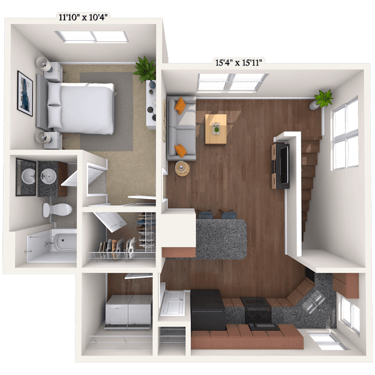 Floorplan image of unit 20120