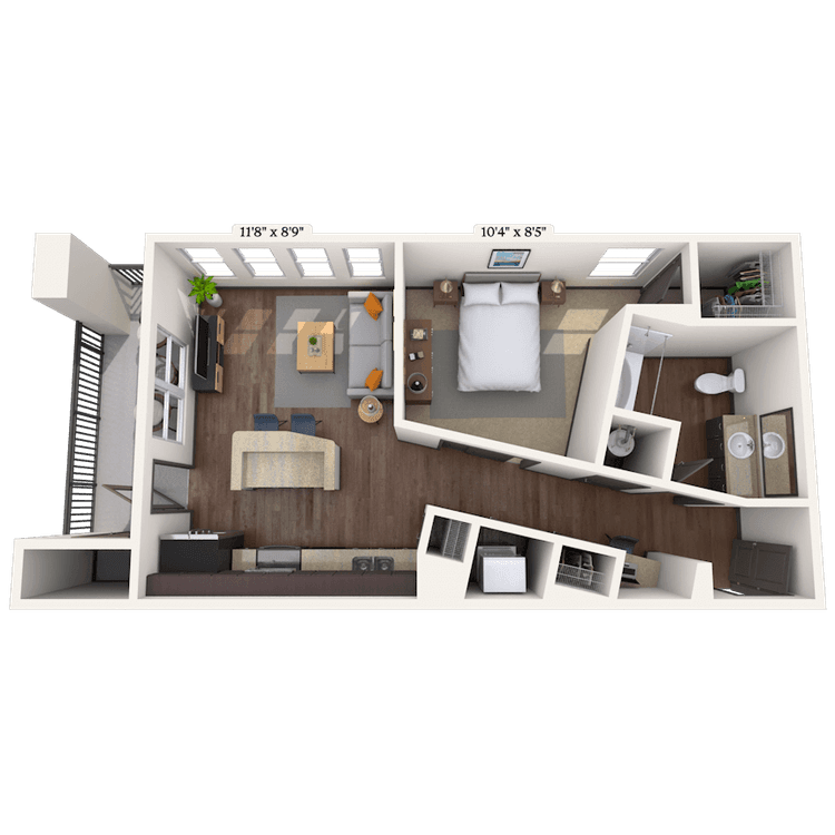 Floorplan image of unit 022125