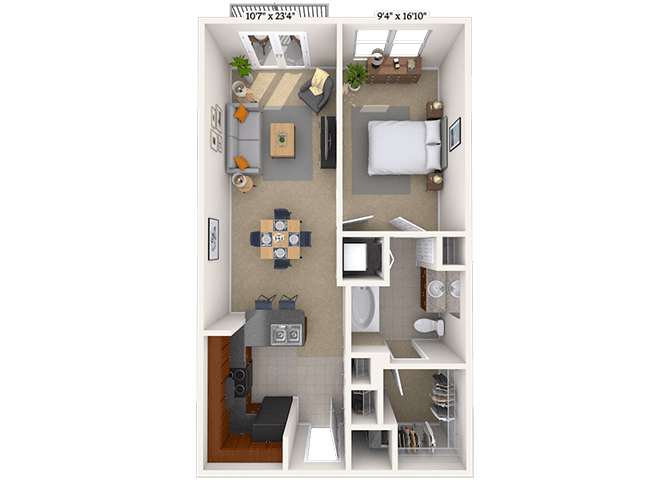 Floorplan image of unit 05-5405