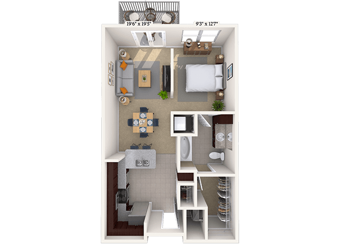 Floorplan image of unit 06-2339